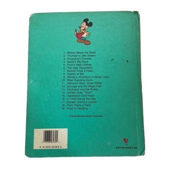 Vintage Disney Books‎ Lot. Mickey Mouse, Duck Tales. Year of 1988. - Picture 4 of 9